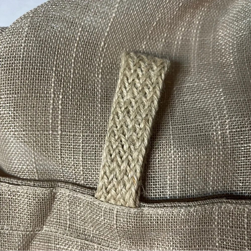 No 918 Ceri Linen Semi-Sheer Light Filtering Texture Tab Top Curtain 84”x50” New
